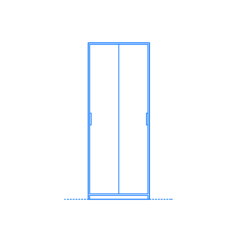 Furniture Armoires Wardrobes Ikea Trysil Wardrobe Outline Svg File, Free Vectors File